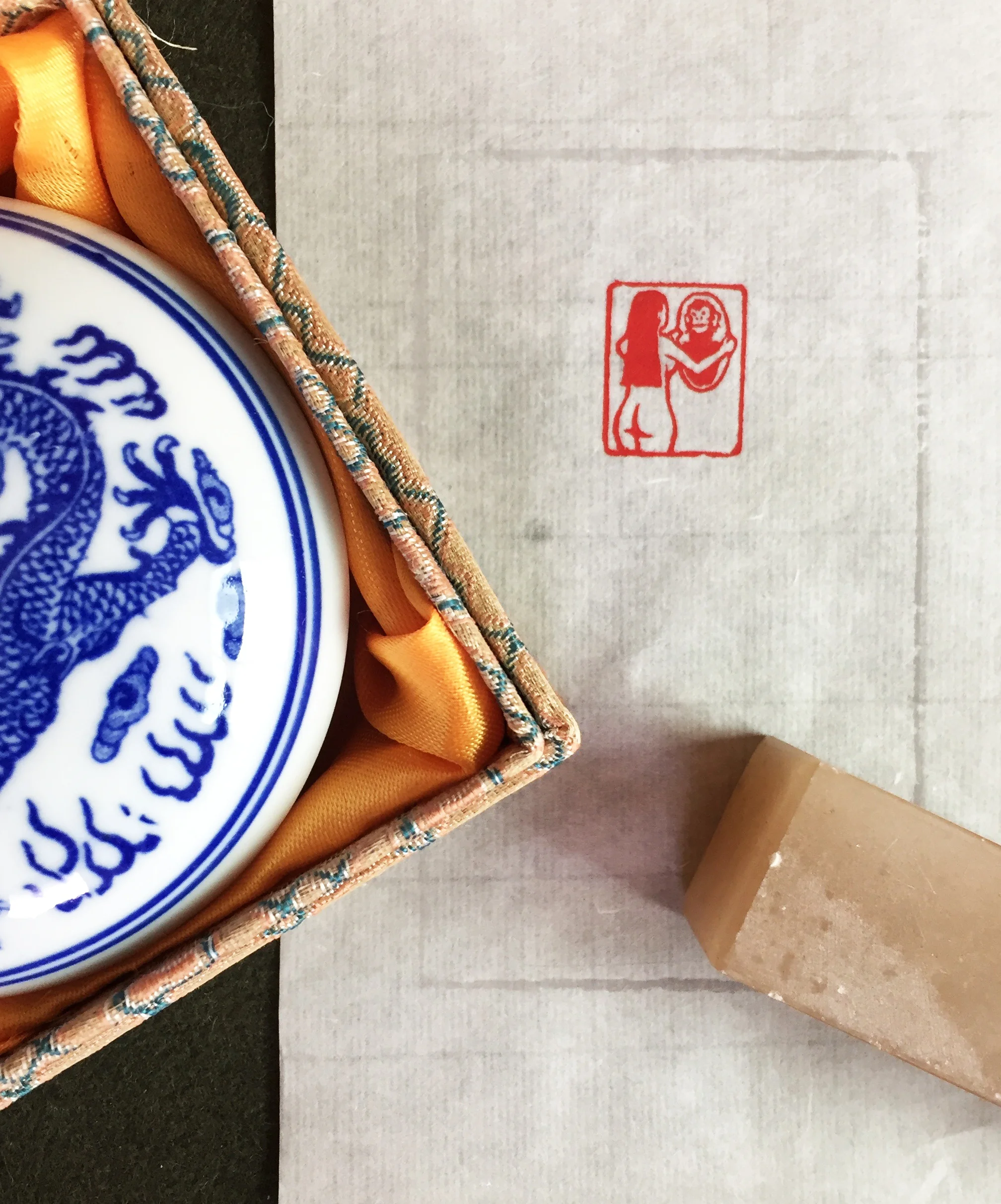 Seal Carving — Vincent Chong